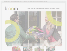 Tablet Screenshot of bloom-flowers.nl